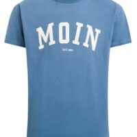 DERBE Moin Boys Herren T-Shirt Bijou Blue Blau 0149 DERBE Moin Boys Herren T-Shirt Bijou Blue Blau 0149