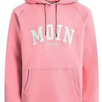 DERBE Moin Hoody Boys Herren Kapuzenpullover Bubblegum Pink 03245 DERBE Moin Hoody Boys Herren Kapuzenpullover Bubblegum Pink 03245