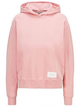 Hugo Boss Relaxed-Fit Kapuzen-Sweatshirt Esqua1 aus French Terry mit Logo-Aufnäher