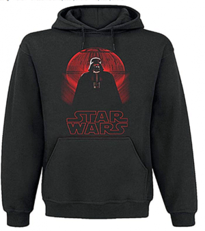 Star Wars Darth Vader Deathstar Hoodie Männer  black