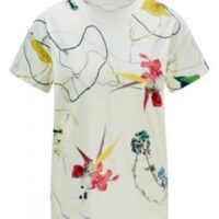 Hugo Boss Regular-Fit T-Shirt Eleas aus Baumwoll-Jersey mit Blumen-Print  multicolour