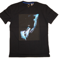 Hugo Boss Hugo Boss T-Shirt Terisk aus Baumwolle mit im Dunkeln leuchtendem Print schwarz 002 Hugo Boss Hugo Boss T-Shirt Terisk aus Baumwolle mit im Dunkeln leuchtendem Print schwarz 002