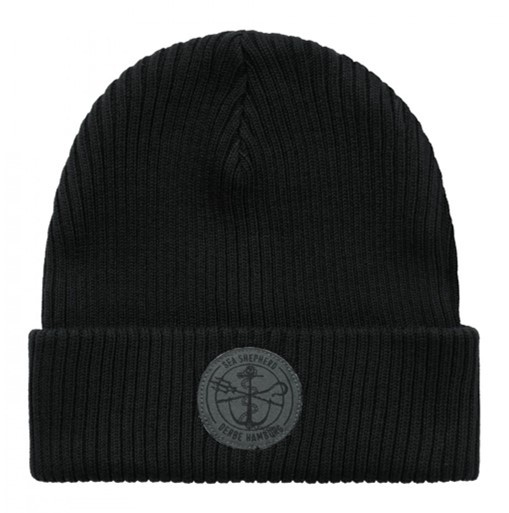 DERBE Mütze Sea Shepherd JF_Stoer Mono Gots Black 090 one size DERBE Mütze Sea Shepherd JF_Stoer Mono Gots Black 090 one size