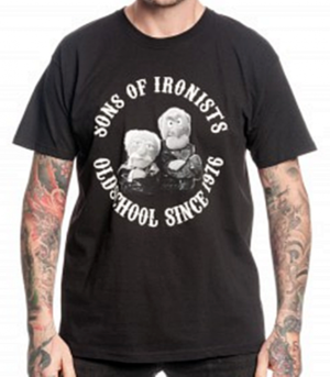 Die Muppets Sons of Ironists Männer T-Shirt schwarz