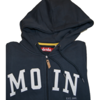 DERBE Frauen Kapuzen-Sweatshirtjacke ZHD-Moin 091-phantom DERBE Frauen Kapuzen-Sweatshirtjacke ZHD-Moin 091-phantom