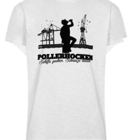 DERBE Herren T-Shirt Pollerhocken Farbe white 020 DERBE Herren T-Shirt Pollerhocken Farbe white 020