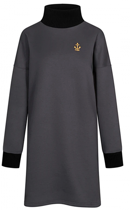 DERBE Damen Kleid DR-Golden Anchor 091-phantom DERBE Damen Kleid DR-Golden Anchor 091-phantom