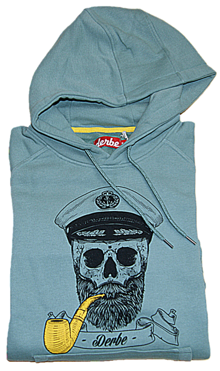 DERBE Herren Kapuzenpullover Spooky 0512-lily pad DERBE Herren Kapuzenpullover Spooky 0512-lily pad