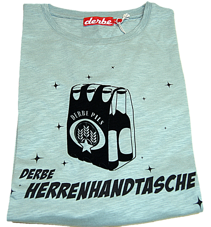 DERBE Herren T-Shirt HERRENHANDTASCHE  Farbe 9994 quarry DERBE Herren T-Shirt HERRENHANDTASCHE  Farbe 9994 quarry