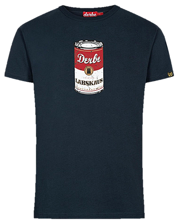 DERBE Herren T-Shirt Labskaus Herren Shirt navy 010 DERBE Herren T-Shirt Labskaus Herren Shirt navy 010
