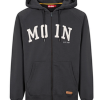 DERBE Moin Hoody Boys Herren Kapuzen Jacke phantom schwarz 091 DERBE Moin Hoody Boys Herren Kapuzen Jacke phantom schwarz 091