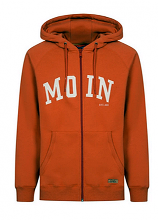 DERBE Moin Hoody Boys Herren Kapuzen Jacke orange 03246 DERBE Moin Hoody Boys Herren Kapuzen Jacke orange 03246