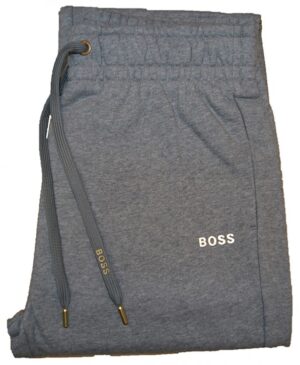 Hugo Boss Regular-Fit Jogginghose mit Details in Gold-Optik  C_Emayla_Gold grau 040