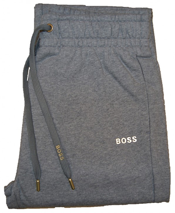 Hugo Boss Regular-Fit Jogginghose mit Details in Gold-Optik  C_Emayla_Gold grau 040 Hugo Boss Regular-Fit Jogginghose mit Details in Gold-Optik  C_Emayla_Gold grau 040