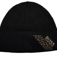 Hugo Boss Mütze Axello_Beanie mit Logo und Mütze mit Logo und Artwork schwarz 001 Hugo Boss Mütze Axello_Beanie mit Logo und Mütze mit Logo und Artwork schwarz 001