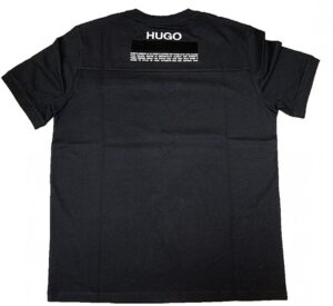 Hugo Boss T-Shirt Dilliers aus Baumwoll-Jersey mit Klettverschluss und Logo auf dem Rücken