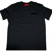 Hugo Boss T-Shirt Dilliers aus Baumwoll-Jersey mit Klettverschluss und Logo auf dem Rücken