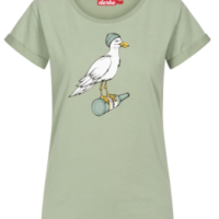 DERBE Sturmmöwe Damen T-Shirt Lily Pad Grün 0512 DERBE Sturmmöwe Damen T-Shirt Lily Pad Grün 0512