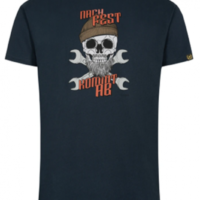 DERBE Herren T-Shirt Nach fest kommt ab Herren T-Shirt dunkelblau 010 DERBE Herren T-Shirt Nach fest kommt ab Herren T-Shirt dunkelblau 010