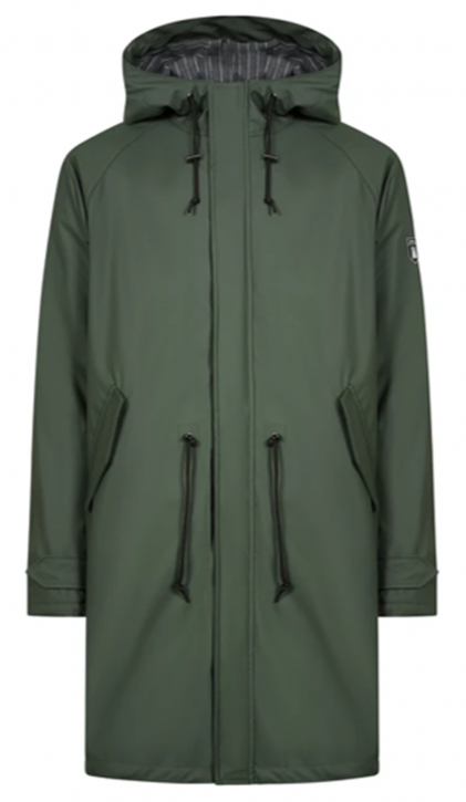 DERBE Männer Regenjacke  PU Friese Traveby Flannel  Farbe 050-091 olive phantom DERBE Männer Regenjacke  PU Friese Traveby Flannel  Farbe 050-091 olive phantom