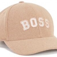 Hugo Boss Logo-Cap C_Zavarsy aus Twill mit Woll-Haptik hellbraun 235 Hugo Boss Logo-Cap C_Zavarsy aus Twill mit Woll-Haptik hellbraun 235