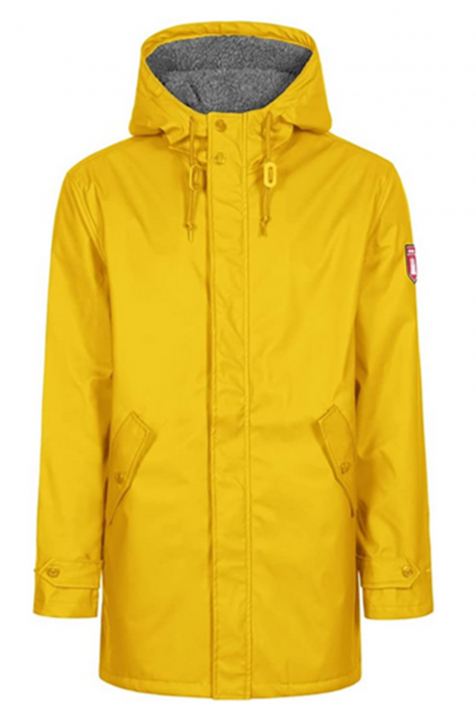 DERBE Trekholm Herren Regenjacke gelb Gefüttert 040 DERBE Trekholm Herren Regenjacke gelb Gefüttert 040