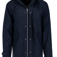 DERBE Trekholm Herren Regenjacke Blau Gefüttert 010 DERBE Trekholm Herren Regenjacke Blau Gefüttert 010