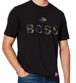 Hugo Boss TBasket_2 Boss X NBA Rundhals T-Shirt LA Lakers schwarz 002