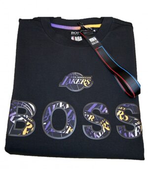 Hugo Boss Windmill 2Boss X NBA Rundhals Sweat LA Lakers schwarz 002