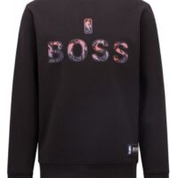 Hugo Boss Windmill 2Boss X NBA Rundhals Sweat schwarz 001