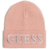 GUESS Mütze mit Logostickerei rose mit Schriftzug in silber GUESS Mütze mit Logostickerei rose mit Schriftzug in silber