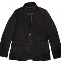 Hugo Boss Baumwoll-Freizeitjacke ‚Milo-D‘ Blau 477 Hugo Boss Baumwoll-Freizeitjacke 'Milo-D' Blau 477