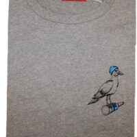 DERBE T-Shirt Sturmmöve Mono Farbe 021-grey malange DERBE T-Shirt Sturmmöve Mono Farbe 021-grey malange