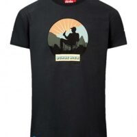 DERBE Herren T-Shirt Derbe High 090-black Schwarz Panorama DERBE Herren T-Shirt Derbe High 090-black Schwarz Panorama