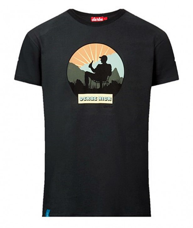 DERBE Herren T-Shirt Derbe High 090-black Schwarz Panorama DERBE Herren T-Shirt Derbe High 090-black Schwarz Panorama