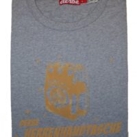 DERBE Herren T-Shirt Herrenhandtasche 021-grey malange DERBE Herren T-Shirt Herrenhandtasche 021-grey malange