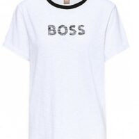 Hugo Boss Damen T-Shirt C_Emoi1 Weiß 100 Hugo Boss Damen T-Shirt C_Emoi1 Weiß 100