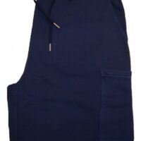 Hugo Boss Stückgefärbte Shorts SEFADE aus Baumwoll-Terry mit aufgesetzten Taschen dunkelblau 415