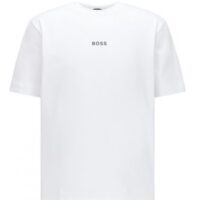 HUGO BOSS T-Shirt TChup aus Stretch-Baumwolle mit Logo Farbe weiss 100