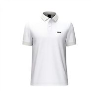 Boss Regular-Fit Poloshirt Piro aus Baumwolle Weiß 100 Boss Regular-Fit Poloshirt Piro aus Baumwolle Weiß 100