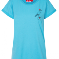 DERBE Sturmmöwe Mono Damen Shirt River Blue 0150 DERBE Sturmmöwe Mono Damen Shirt River Blue 0150