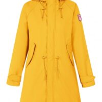 DERBE Regenjacke Traveby Friese Fisher Navy Blue Striped 040 gelb DERBE Regenjacke Traveby Friese Fisher Navy Blue Striped 040 gelb