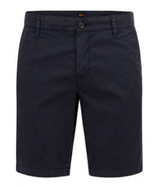 BOSS Slim-Fit Bermuda Schino-Slim-Shorts S aus elastischem Baumwoll-Twill dunkelblau 404 BOSS Slim-Fit Bermuda Schino-Slim-Shorts S aus elastischem Baumwoll-Twill dunkelblau 404