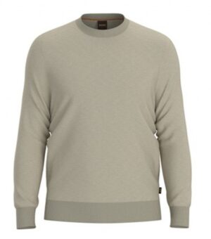 Hugo Boss Gestreifter Herren Pullover Ataroul Farbe beige 271