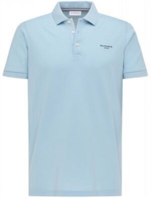 BALDESSARINI Pique-Polo PAUL Regular Fit mit Brustlogo hellblau 6012