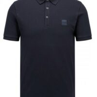 Hugo Boss Slim-Fit Poloshirt Passenger aus Stretch-Baumwolle mit Logo-Aufnäher dunkelblau 404