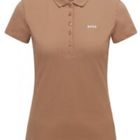 Hugo Boss Poloshirt C_Epola aus Bio-Baumwolle mit Logo beige 260 Hugo Boss Poloshirt C_Epola aus Bio-Baumwolle mit Logo beige 260