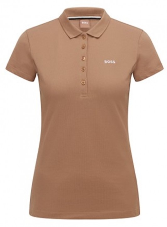 Hugo Boss Poloshirt C_Epola aus Bio-Baumwolle mit Logo beige 260 Hugo Boss Poloshirt C_Epola aus Bio-Baumwolle mit Logo beige 260