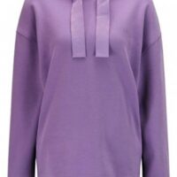 Hugo Boss Hoodie Esandra aus Bio-Baumwoll-Mix farbe flieder 543 Hugo Boss Hoodie Esandra aus Bio-Baumwoll-Mix farbe flieder 543