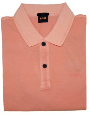 Hugo Boss Slim-Fit Poloshirt Prime aus Baumwoll-Piqué Hellorange 630